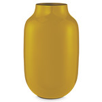 PIP Studio Vase Metal Oval Yellow 30cm