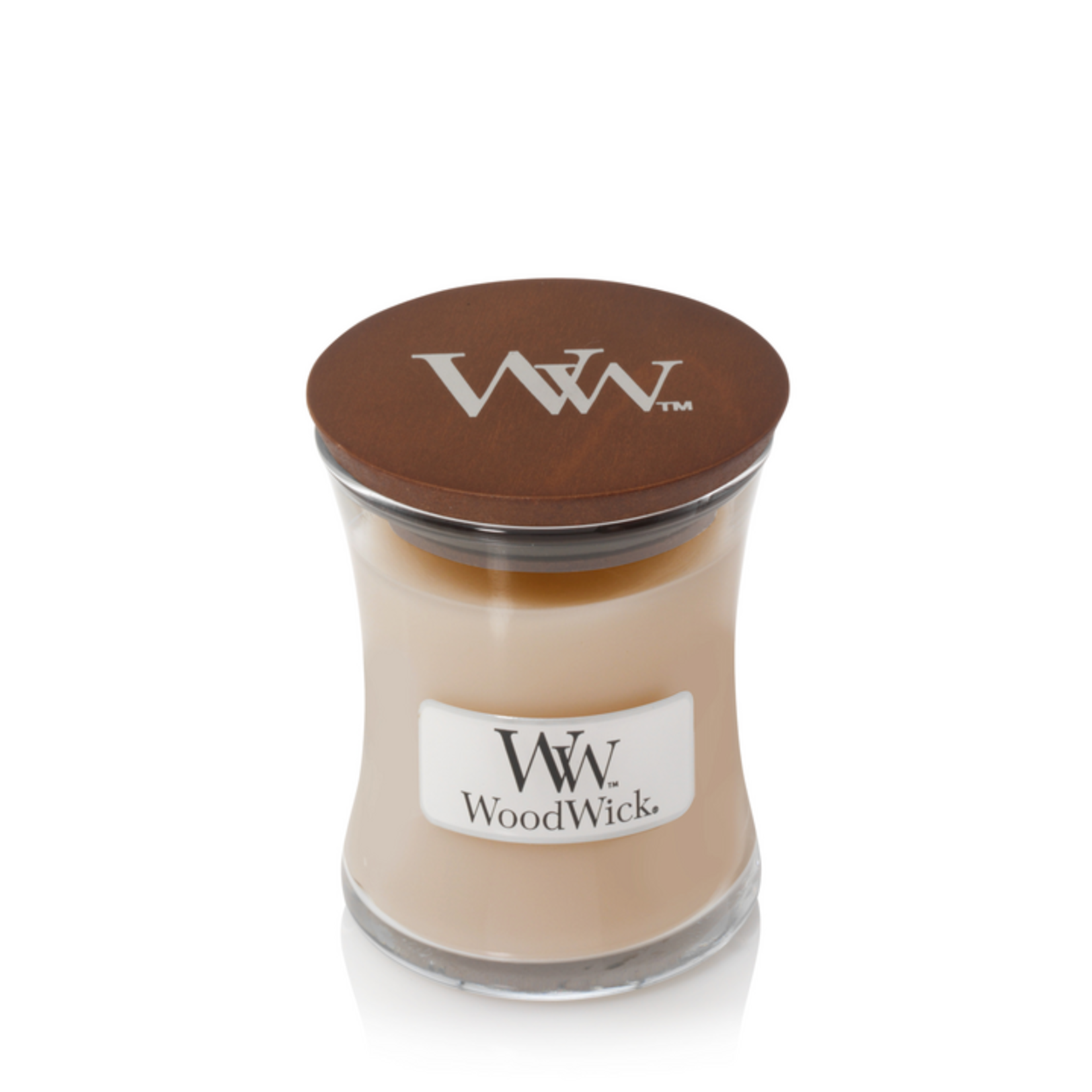 WoodWick WW White Honey Mini Candle 20 branduren