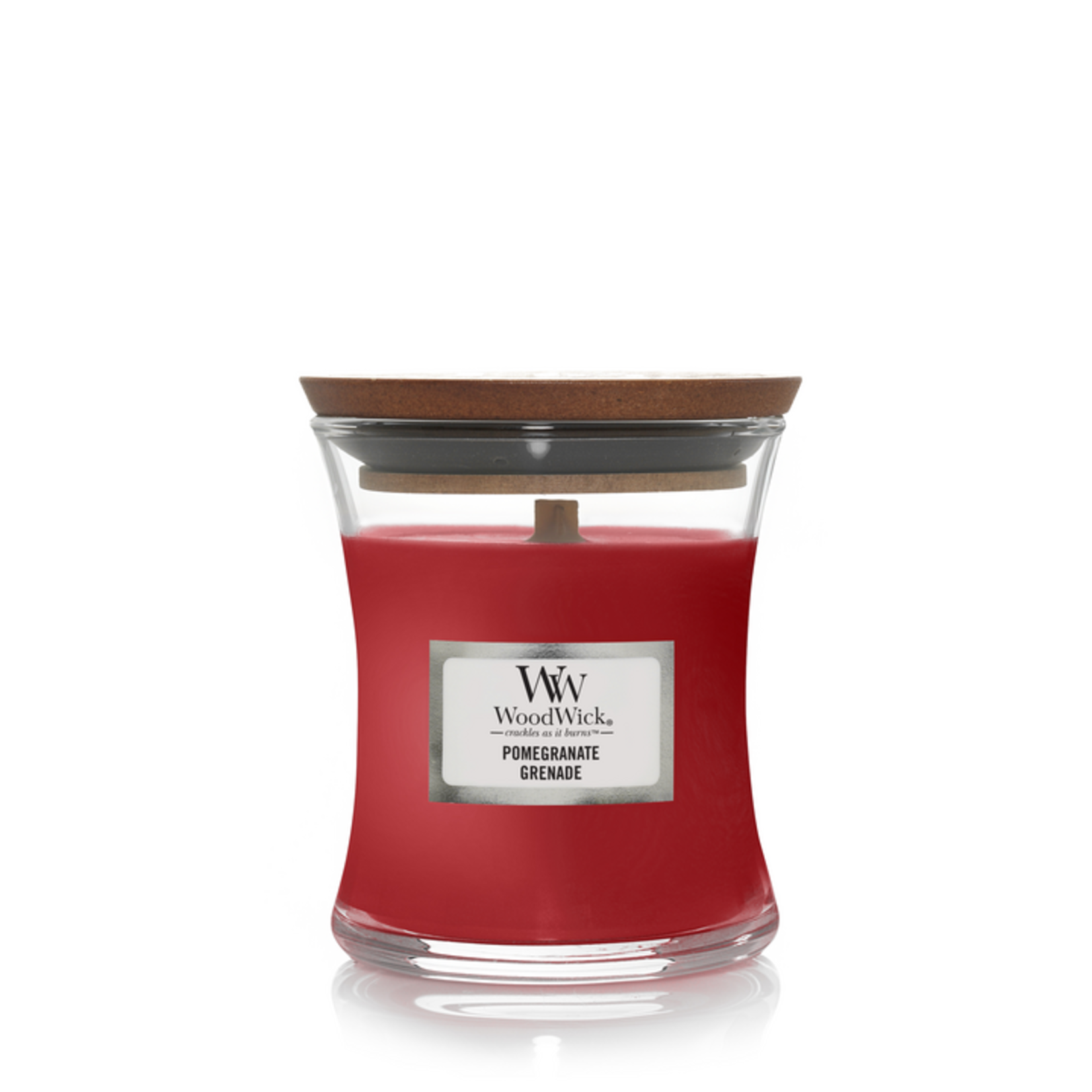 WoodWick WW Pomegranate Mini Candle 20 branduren