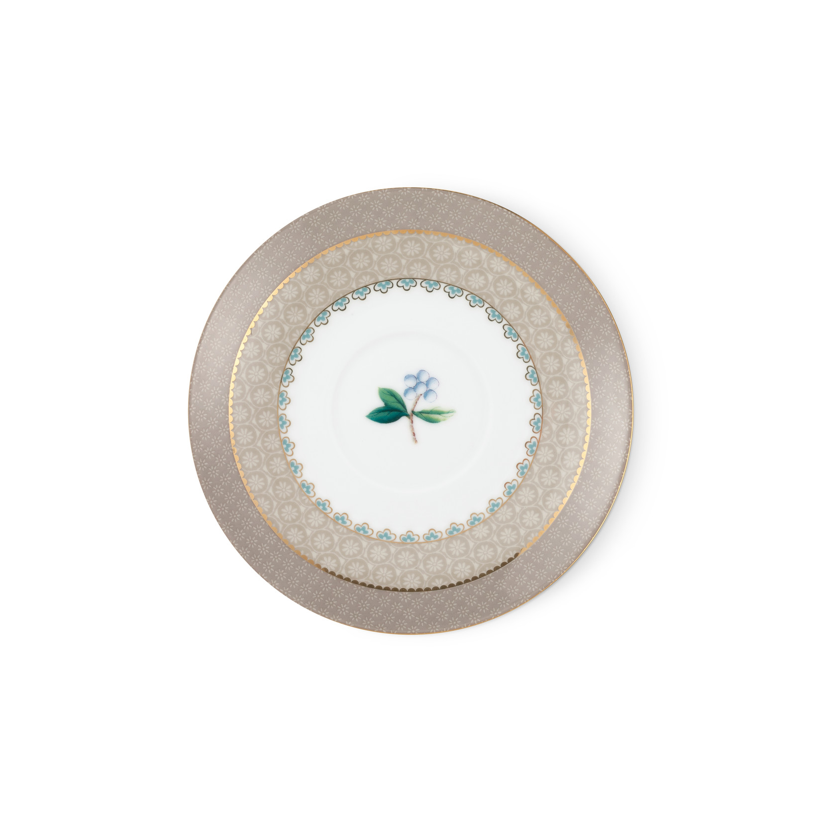 PIP Studio Cup & Saucer Blushing Birds Khaki 280ml van 15.99 voor