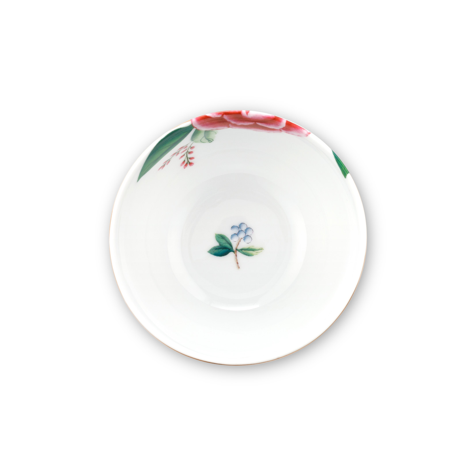 PIP Studio Bowl Blushing Birds Khaki 9.5cm