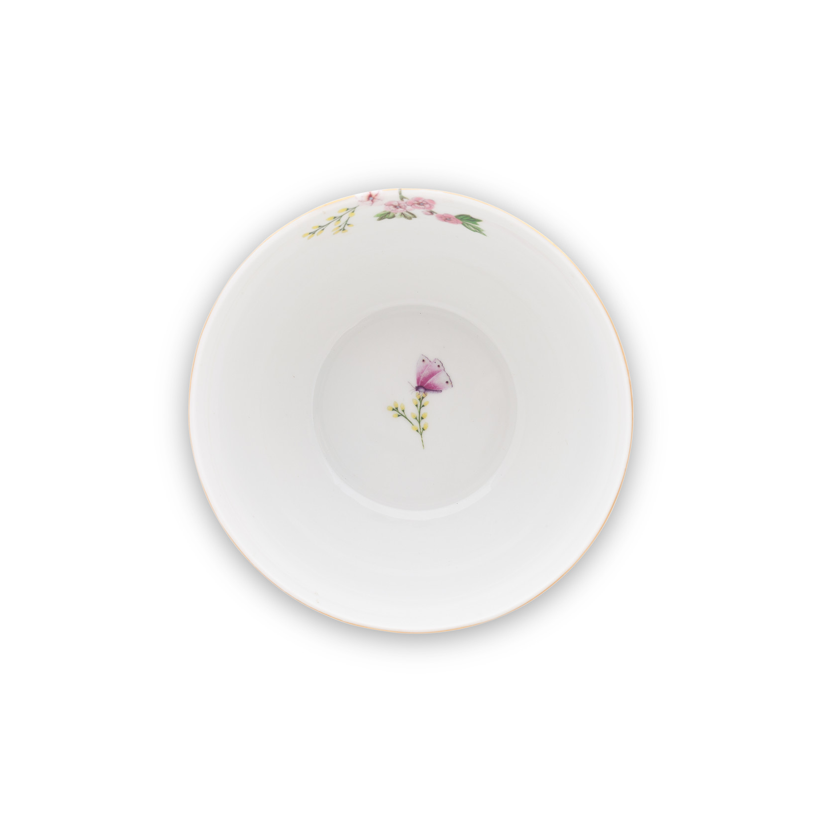 PIP Studio Bowl Blushing Birds White 15cm van 15.99 voor