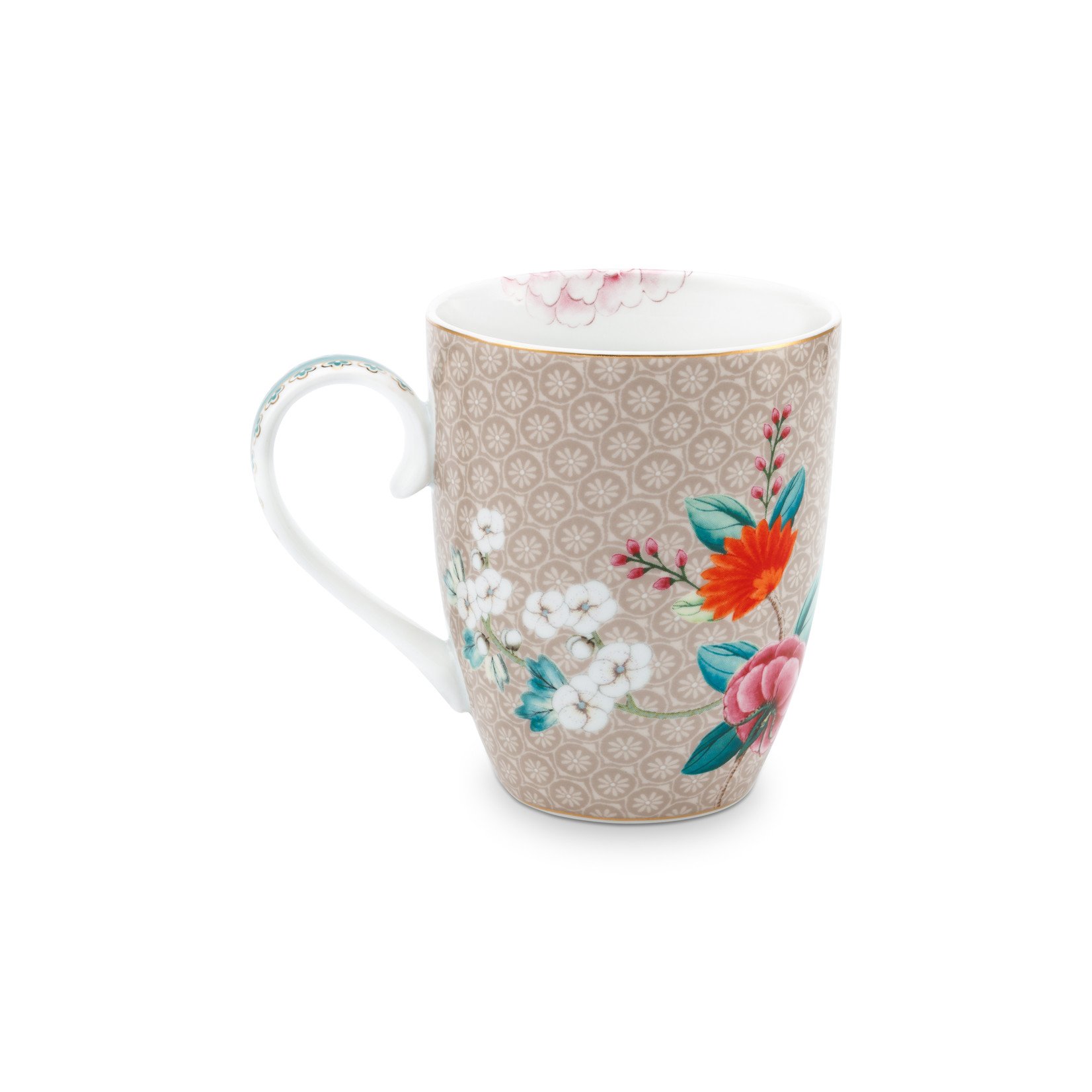 PIP Studio Mug Large Blushing Birds Khaki 350ml