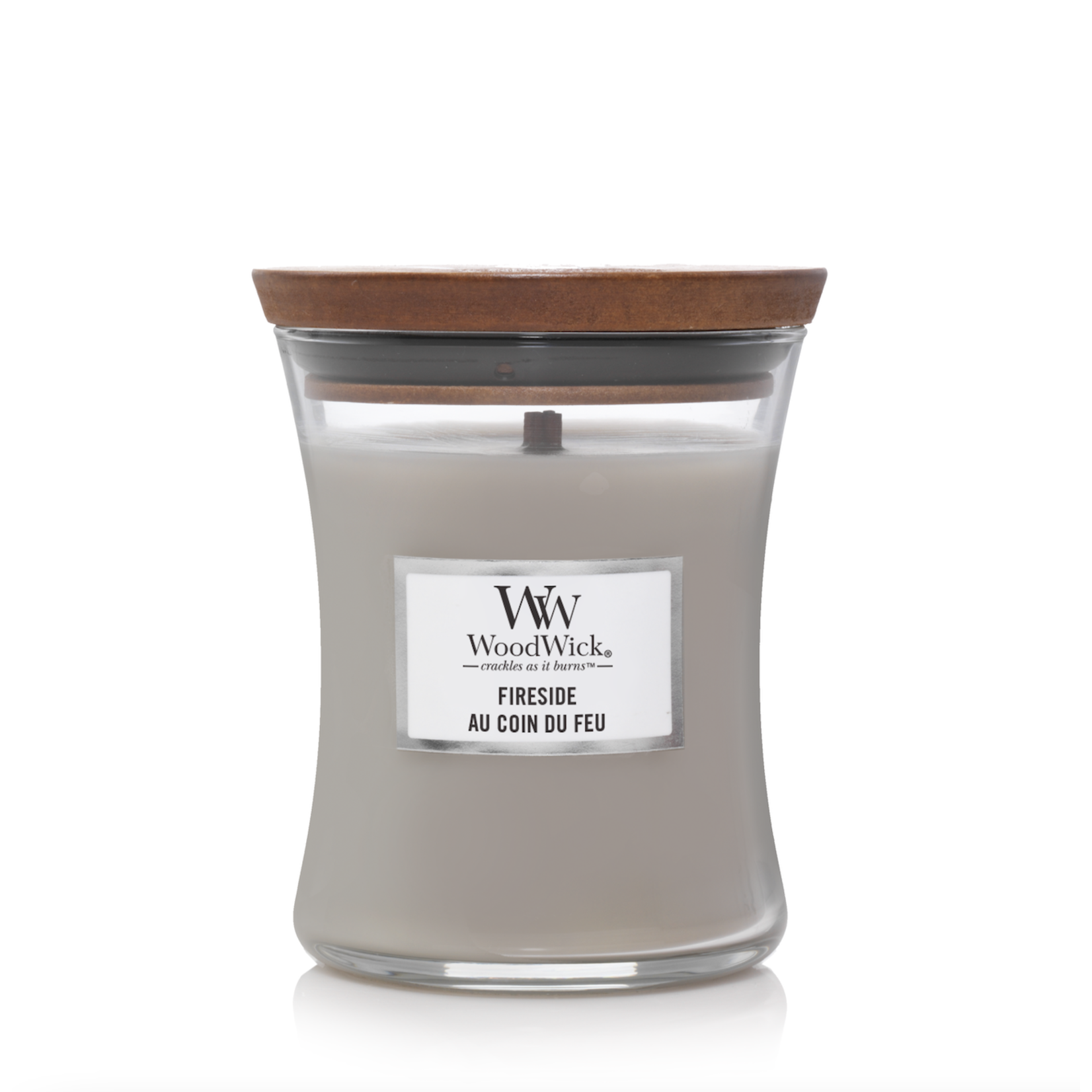WoodWick WW Fireside Medium Candle 60 branduren