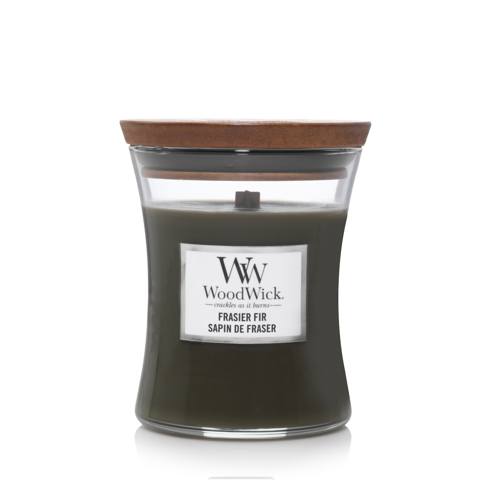 WoodWick WW Frasier Fir Medium Candle 60 branduren