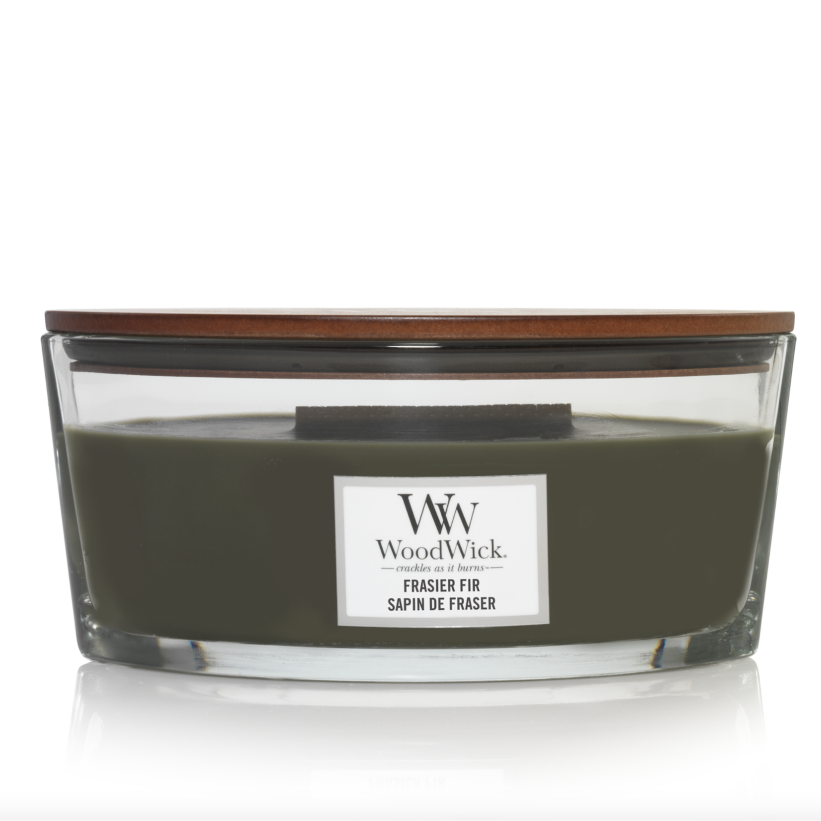 WoodWick WW Frasier Fir Ellipse Candle 50 branduren
