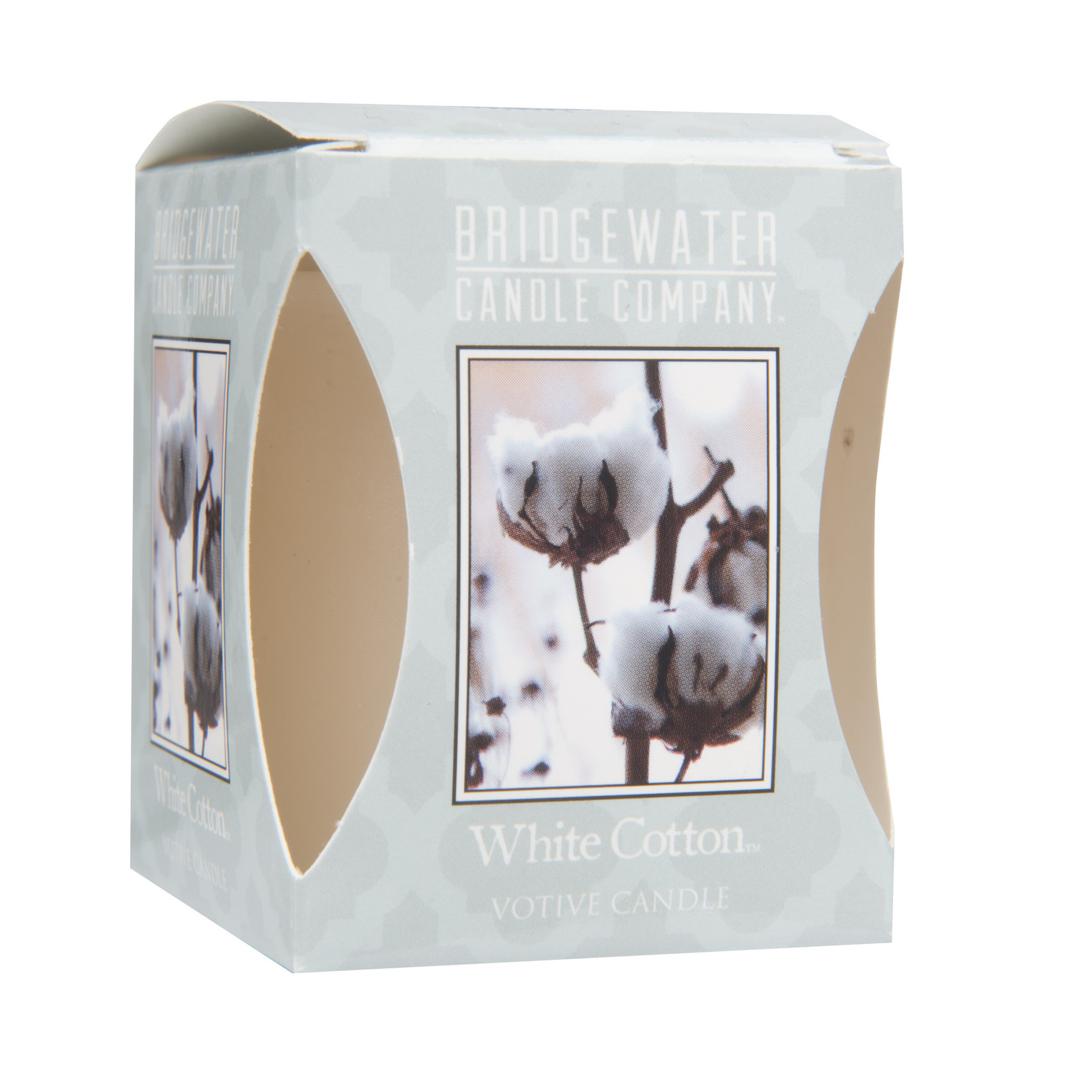 Bridgewater Votive Candle / Geurkaarsje White Cotton