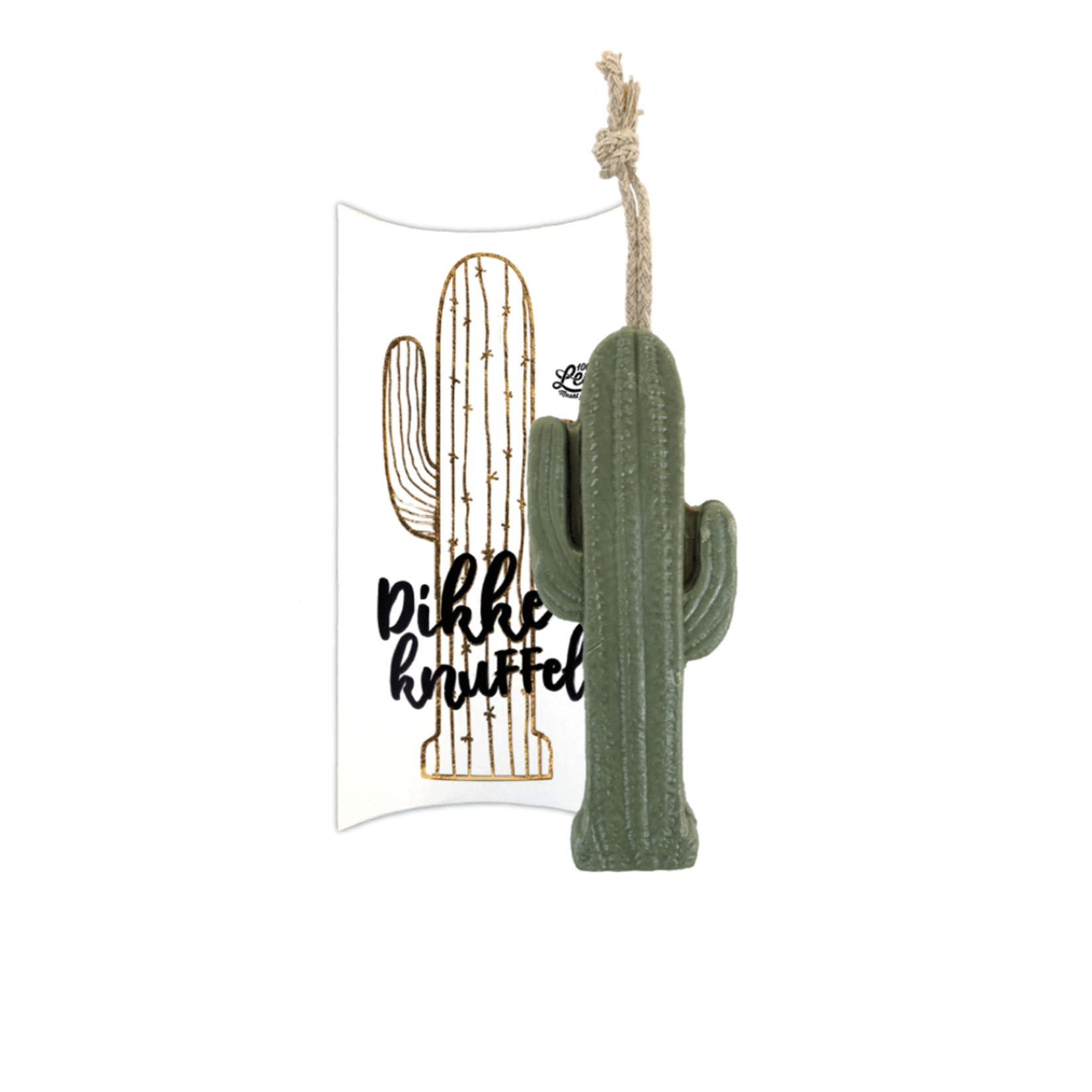 100% leuk Kadodoosje Zeep hanger - Cactus