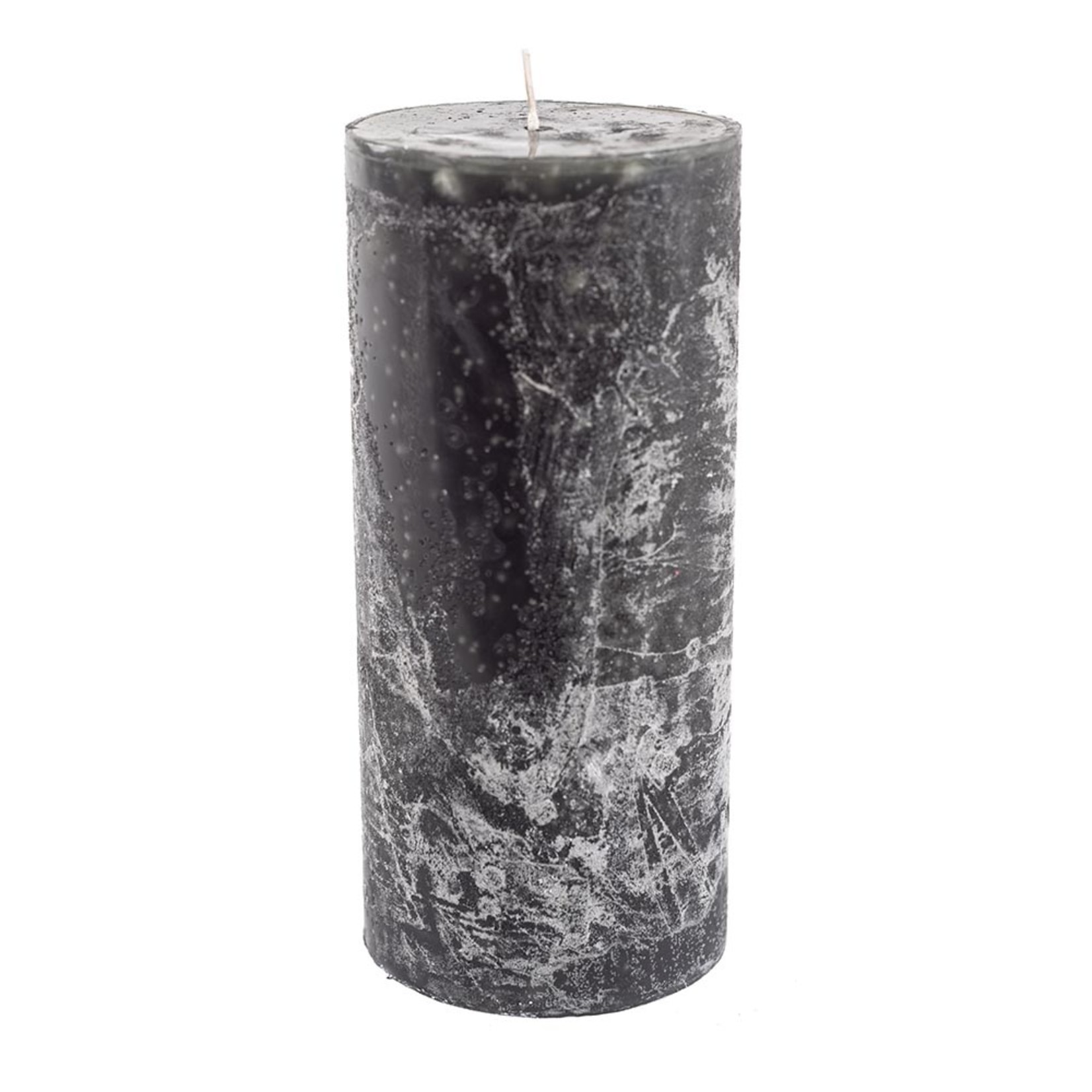 Home Society Pillar Candle 9x20cm Grey