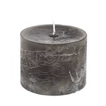 Home Society Pillar Candle 9x7cm  dark grey