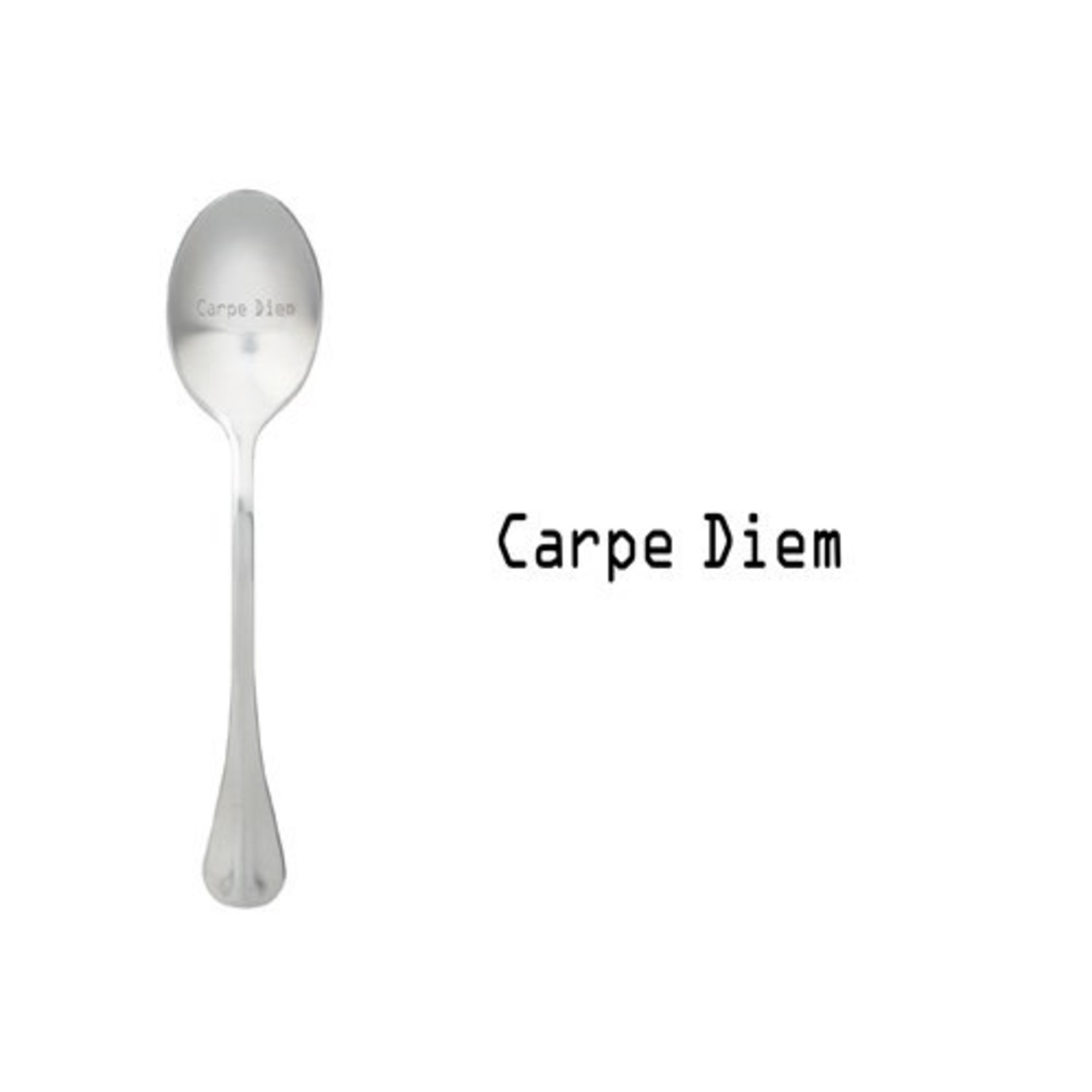One message spoon Lepel Carpe Diem