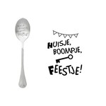 One message spoon Lepel Huisje, Boompje, Feestje