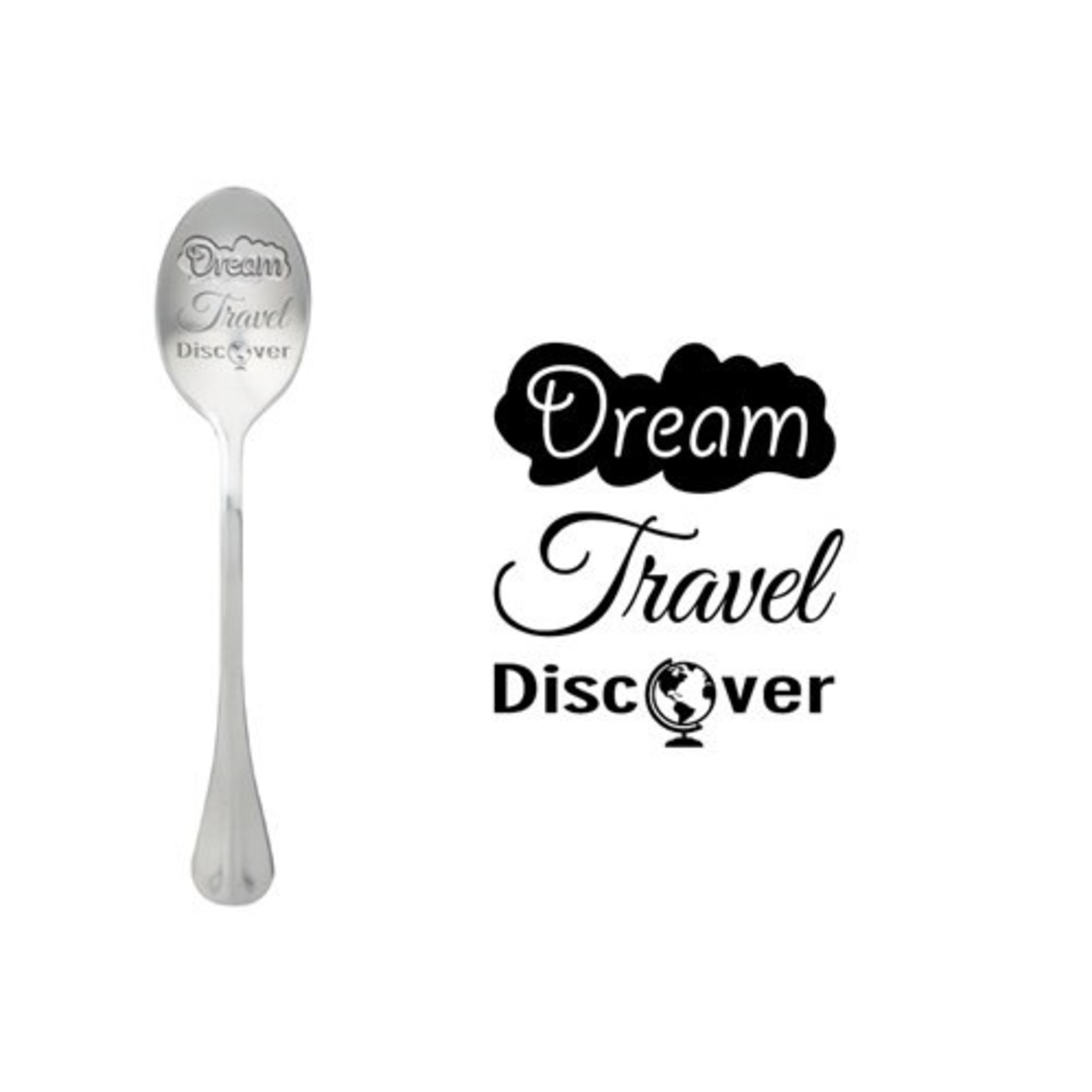 One message spoon Lepel Dream Travel Discover