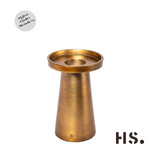 Home Society Candle Holder Dre Gold L