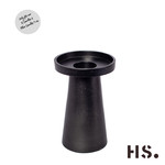 Home Society Candleholder Dre Black L