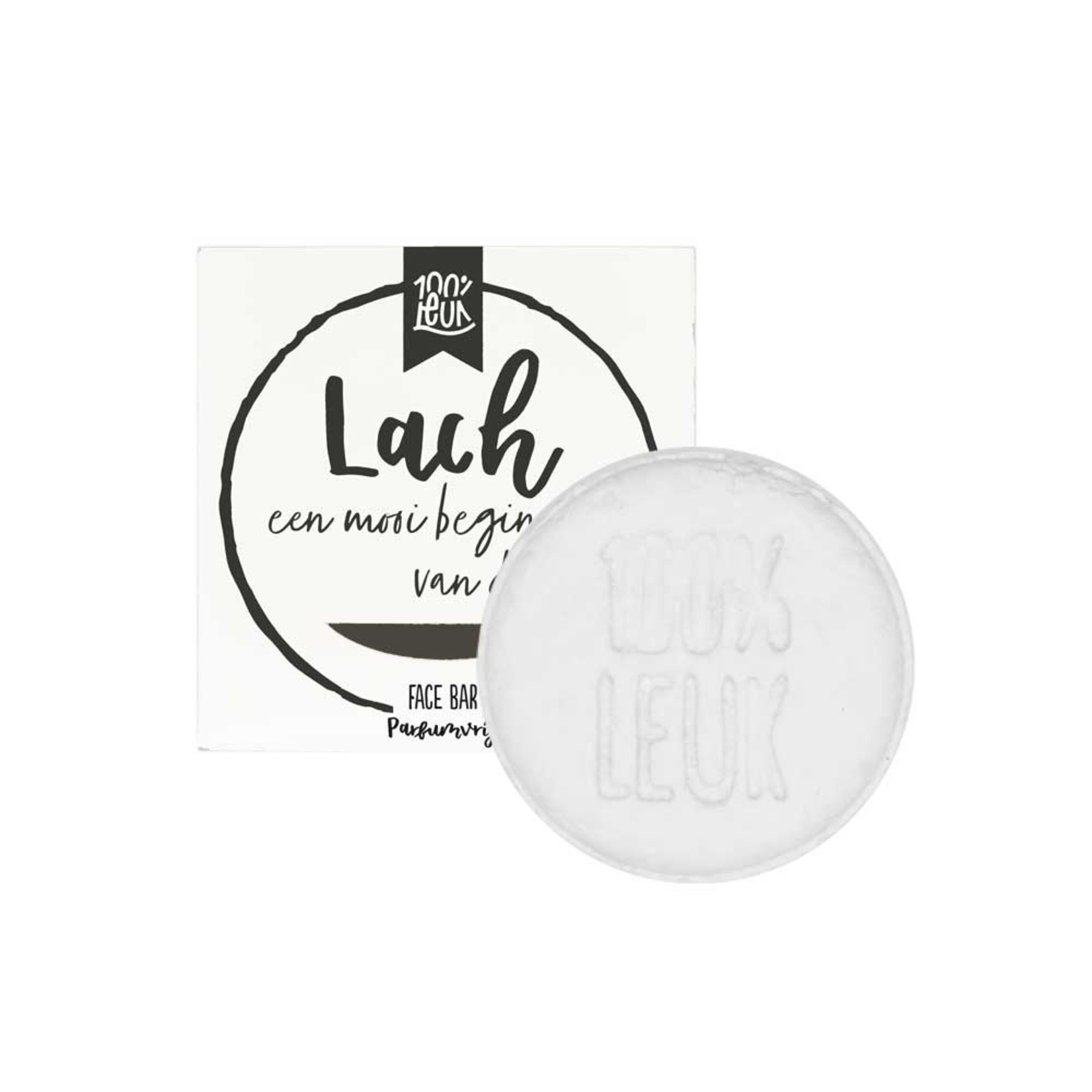 100% leuk Facebar Lach een mooi begin van de dag - van 9,99 voor