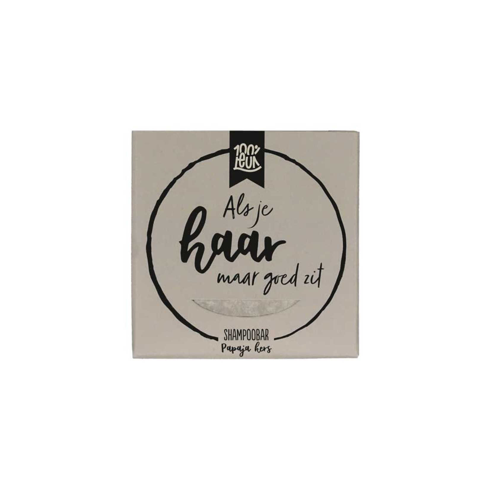 100% leuk Shampoobar Als je haar maar goed zit van 8,99 voor