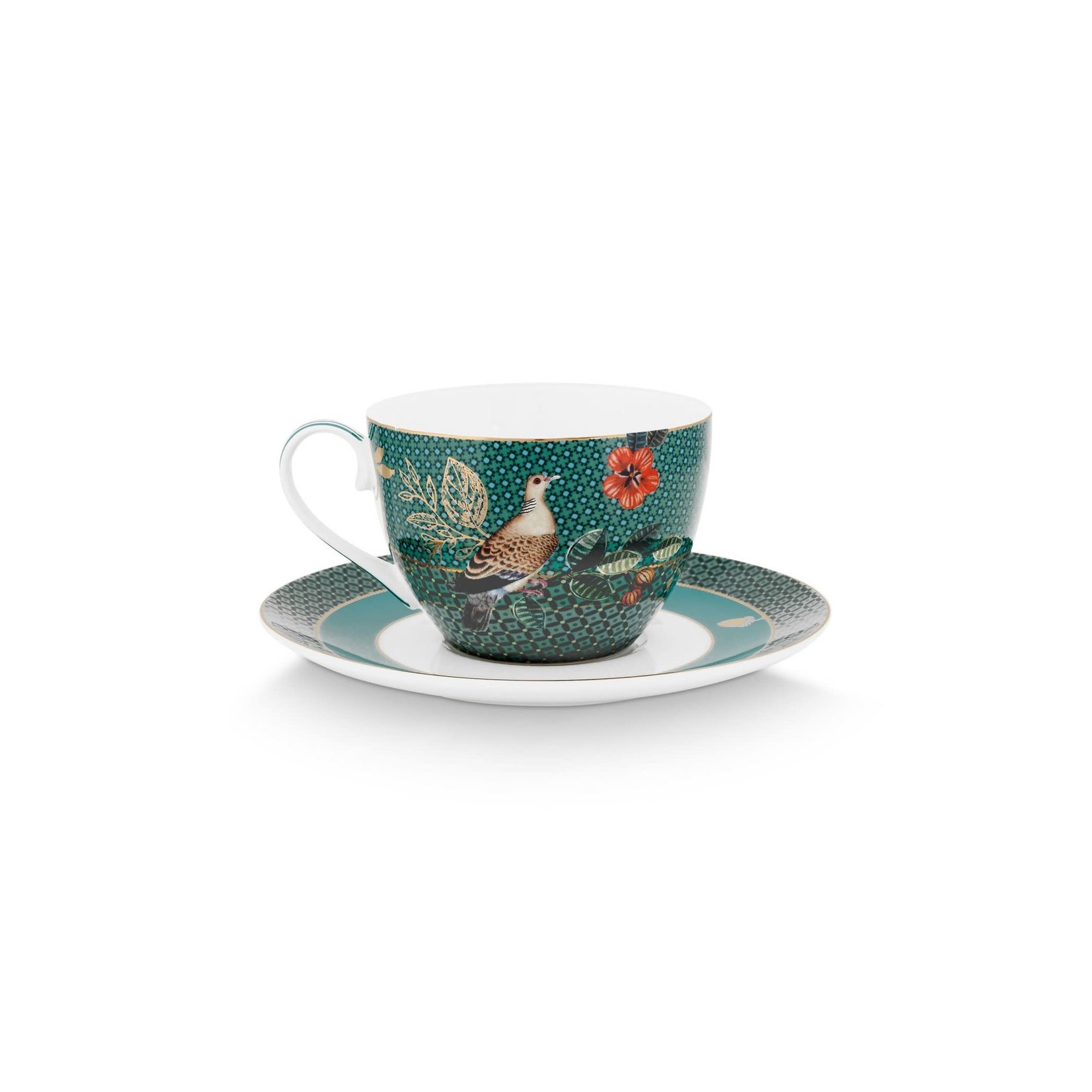 PIP Studio Cup & Saucer Winter Wonderland Dove Green 280ml