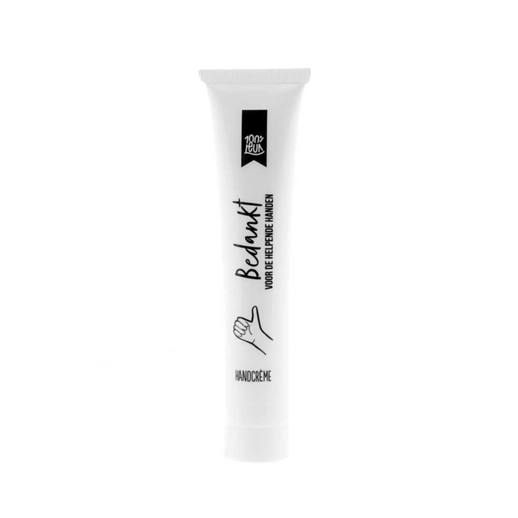 100% leuk Handcrème- Helpende handen 50ml Lange tube