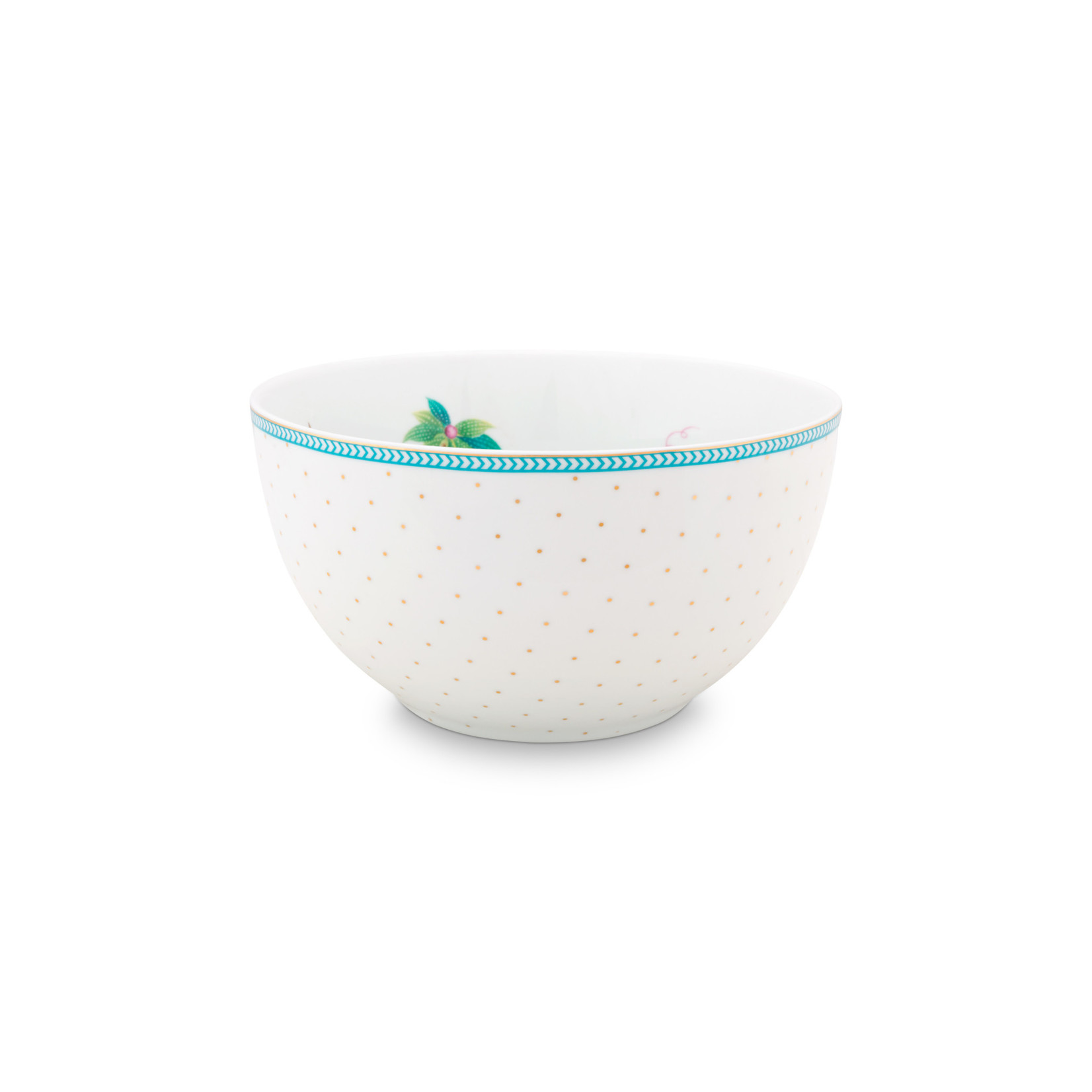 PIP Studio Bowl Jolie Flowers Dots Gold 15cm van 15.99 voor