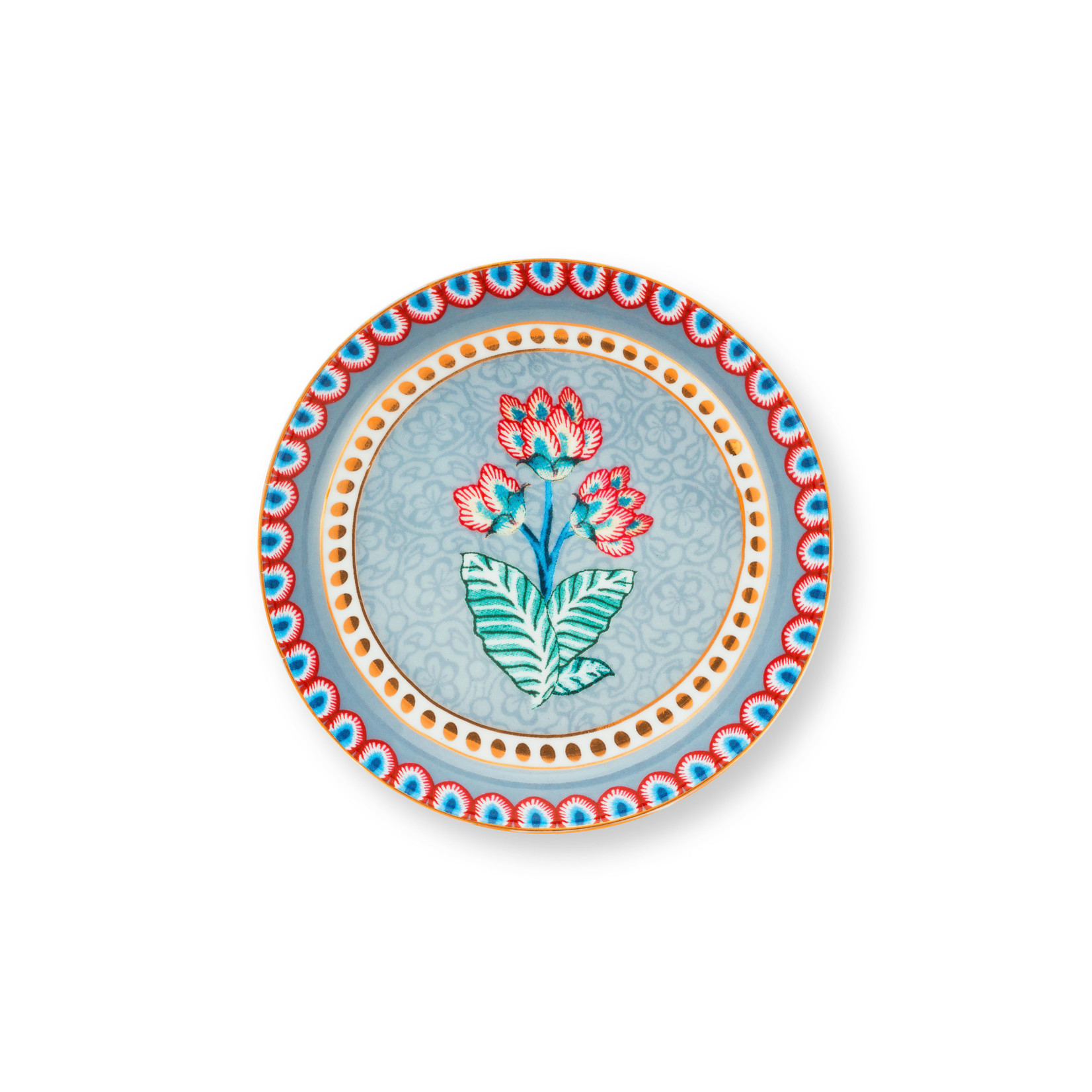 PIP Studio Tea tip Flower Festival light blue 9 cm