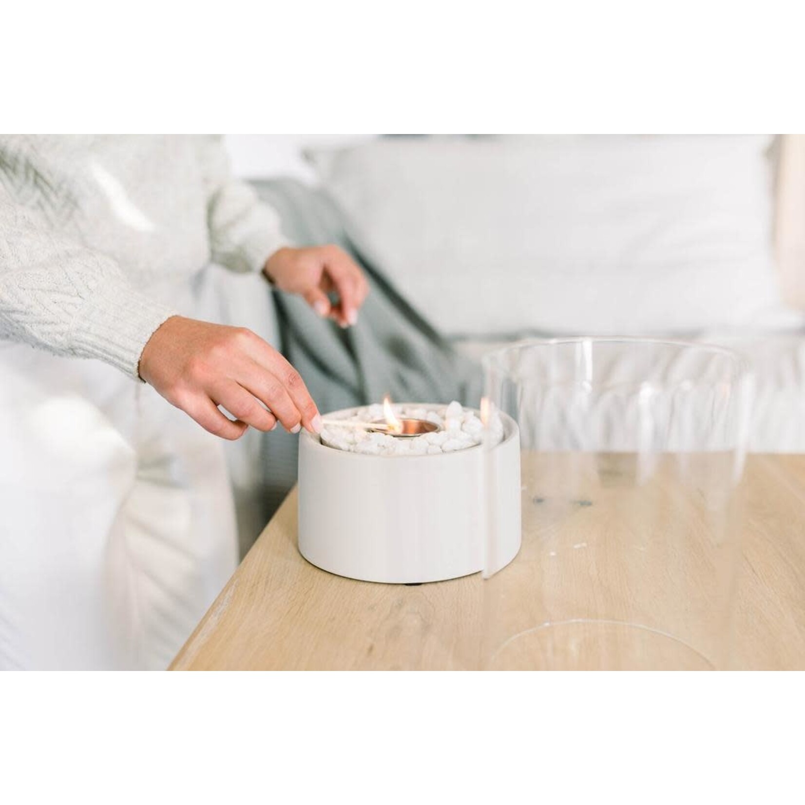 Leeff Leeff Stonefire White