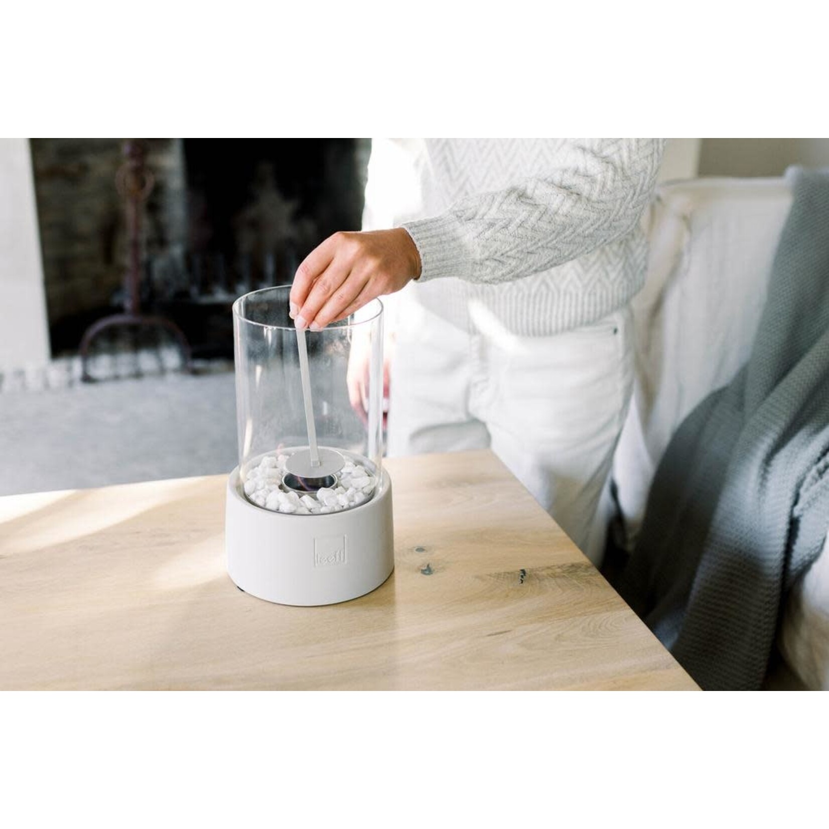 Leeff Leeff Stonefire White