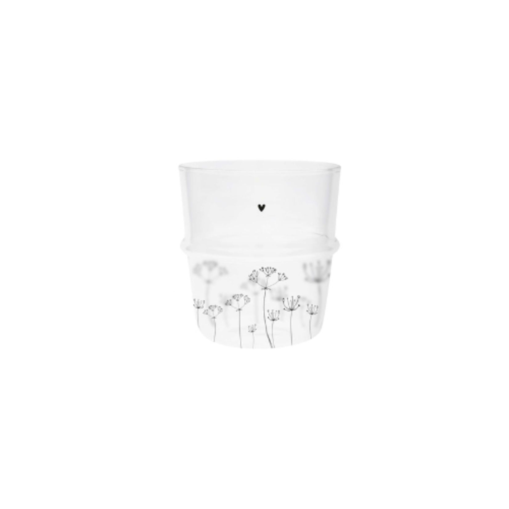 Bastion Collections Tumbler Water Flowers
