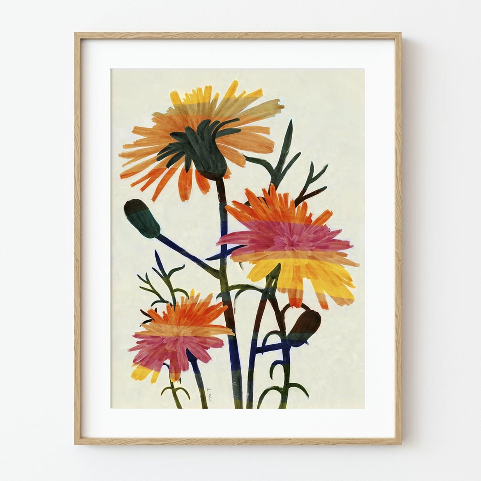 El Buen Limón Wild Flowers Art Print