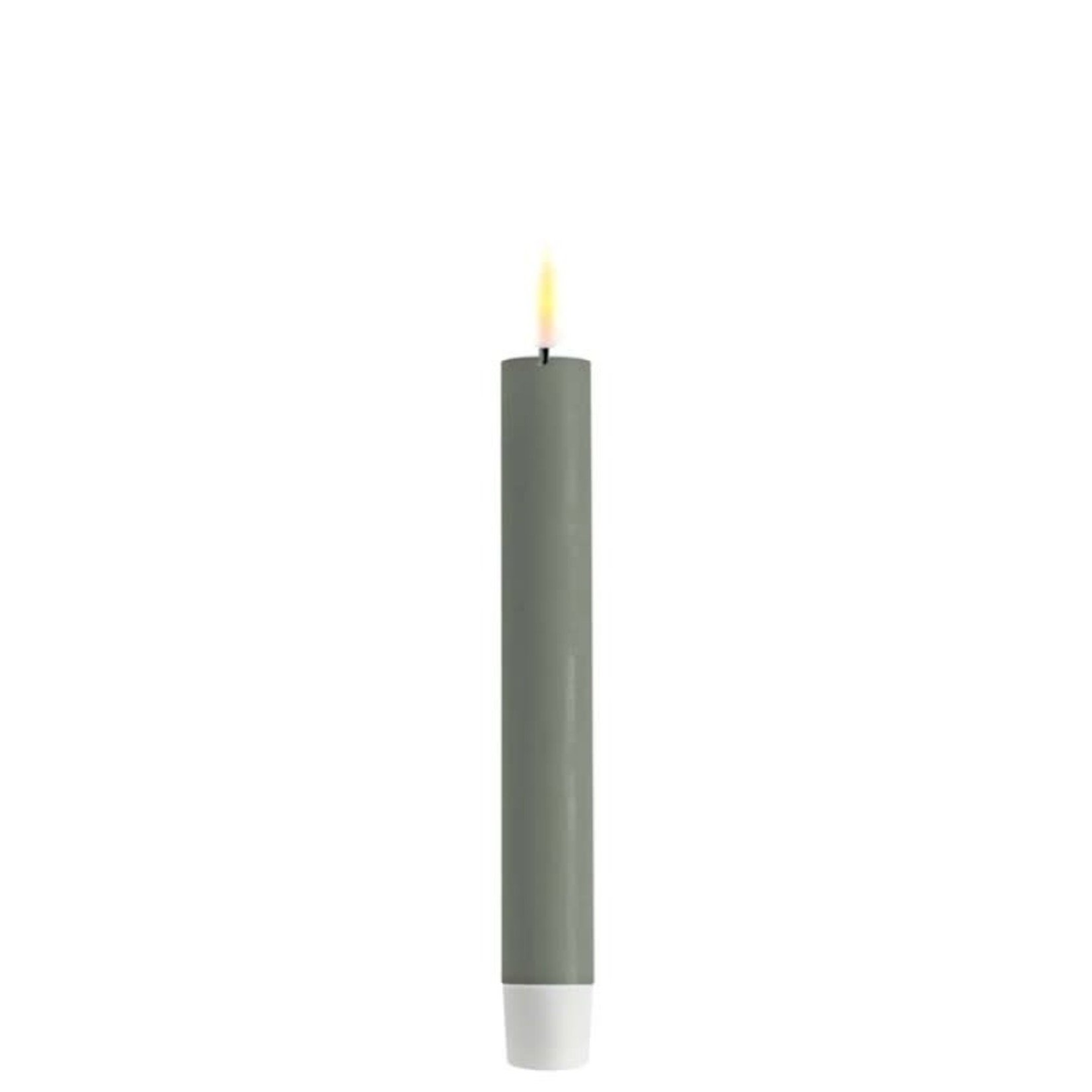 Deluxe Homeart Salvie Green LED Dinner Candle 2,2 * 15cm per stuk