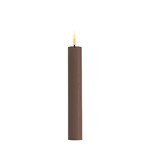 Deluxe Homeart Mocca LED Dinner Candle D 2,2 * 15cm per stuk