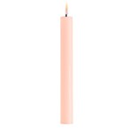 Deluxe Homeart Light Pink LED Dinner Candle 2,2 * 24cm per stuk