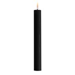 Deluxe Homeart Black LED Dinner Candle D 2,2 * 24cm per stuk