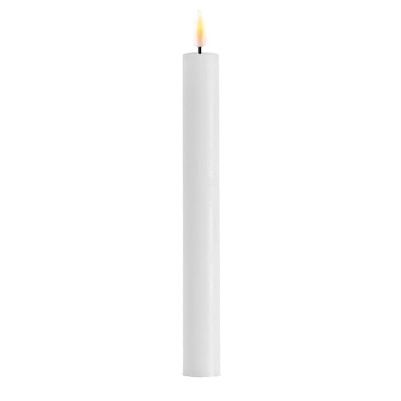 Deluxe Homeart White LED Dinner Candle D 2,2 * 24cm per stuk