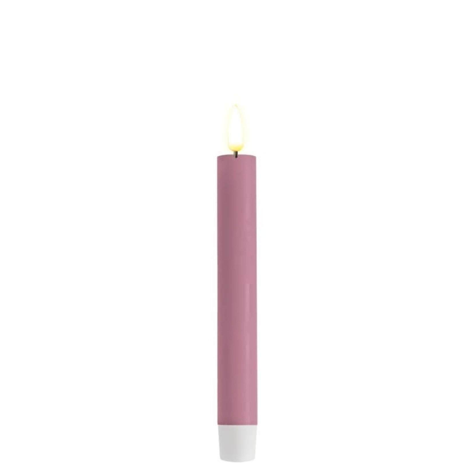 Deluxe Homeart Lavendel LED Dinner Candle D 2,2 * 15cm per stuk