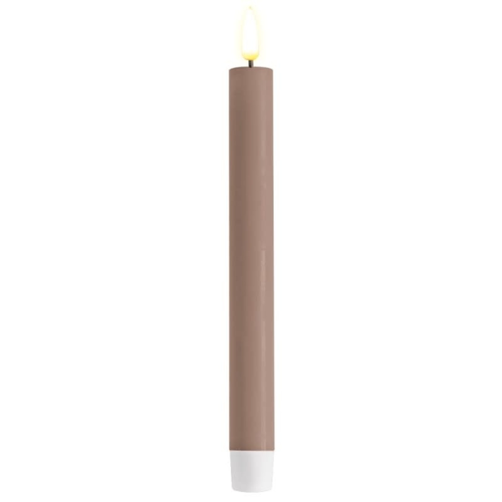 Deluxe Homeart Rose LED Dinner Candle D 2,2 * 24cm per stuk