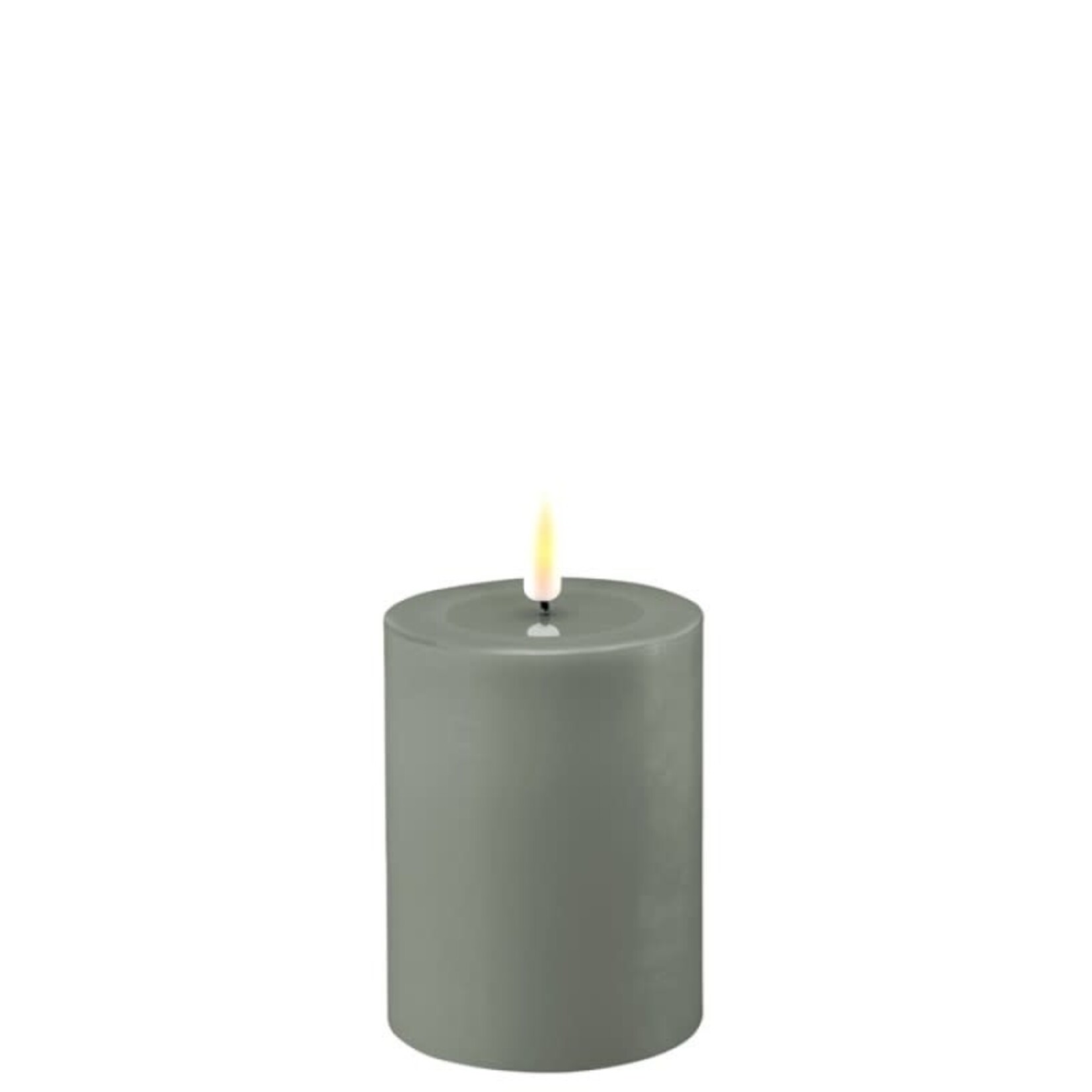 Deluxe Homeart Salvie Green LED Candle 7,5*10cm