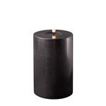 Deluxe Homeart Black LED Candle D: 10 * 15cm