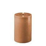 Deluxe Homeart Caramel LED Candle D: 10 * 15cm