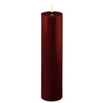 Deluxe Homeart Bourgogne Red LED Candle D 5* 20cm