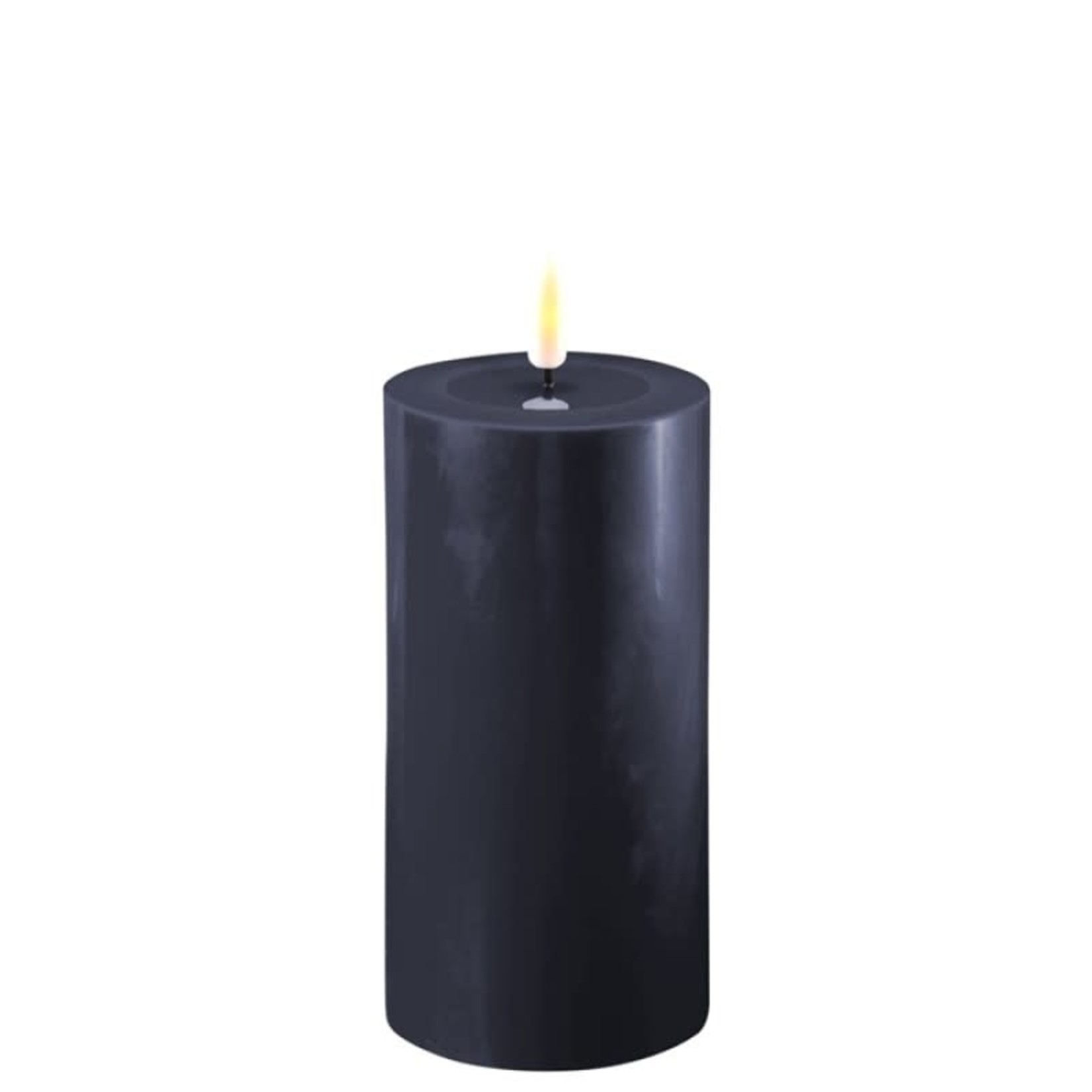 Deluxe Homeart Royal Blue LED Candle D 7,5 * 15cm