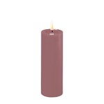 Deluxe Homeart Light Purple LED Candle D: 5 * 15cm