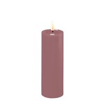 Deluxe Homeart Light Purple LED Candle D: 5 * 15cm