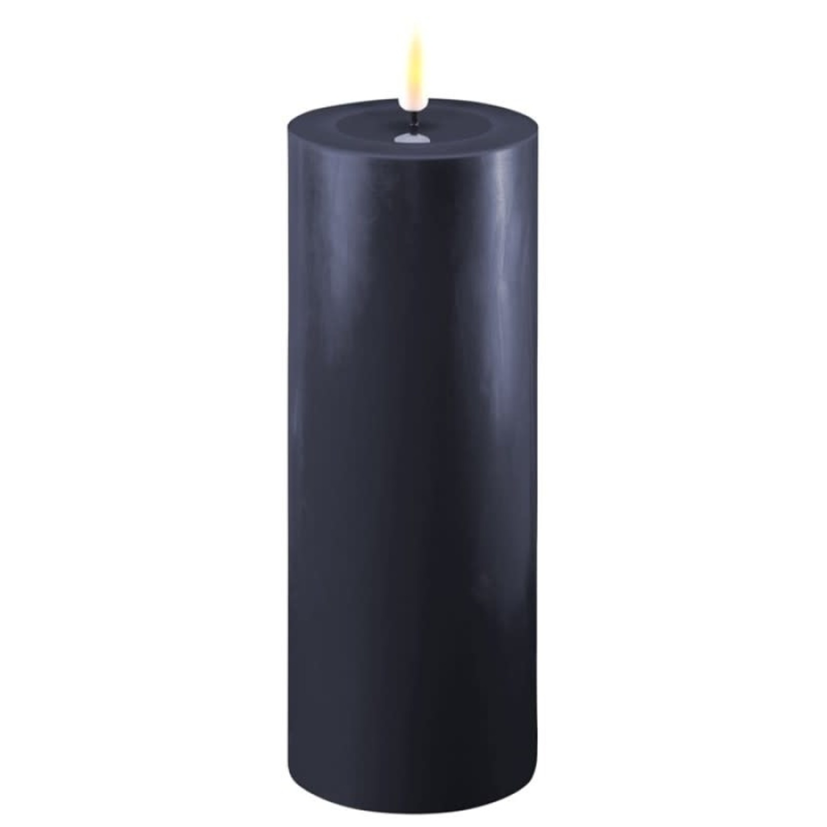 Deluxe Homeart Royal Blue LED Candle D 7,5 * 20 cm