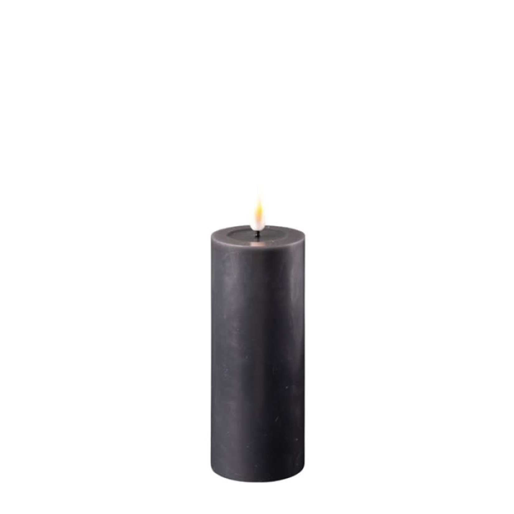 Deluxe Homeart Black LED Candle D 5 * 12,5 cm