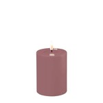 Deluxe Homeart Light purple LED Candle D 7,5 * 10cm