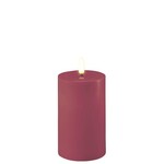 Deluxe Homeart Magenta LED Candle D 7,5*12,5cm