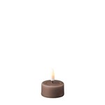 Deluxe Homeart Mocca LED Tealight Candle D: 4,1*4,5cm per stuk