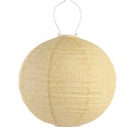 LUMIZ Lumiz solar lampion Round 40 cm Tigres Yellow