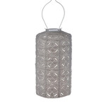 LUMIZ Lumiz Solar Lampion Mandela Cylinder 18cm  light taupe